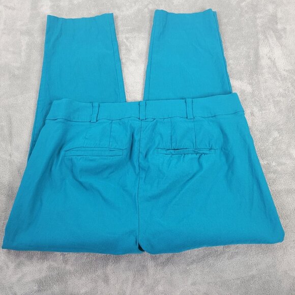 Lane Bryant Allie Womens Pants 18R Plus Cropped Blue Comfort Waist BLU144E - Picture 5 of 8
